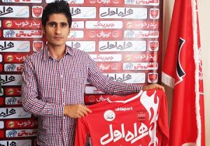 محمد آرام طبع و همسرش, بازیکن پرسپولیس محمد آرام طبع, قد محمد آرام طبع