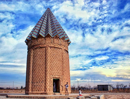 آثار تاریخی مشهد,تصاویر آثار تاریخی مشهد,میل اخنگان