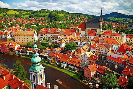 مرکز تاریخی Cesky Krumlov – چک زیباترین مکانهای روی زمین