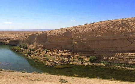 دریاچه تونس,دریاچه عجیب تونس,دریاچه اسرارآمیز تونس,