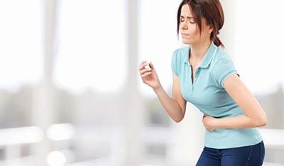 سندرم پیش از قاعدگی،باز شدن قاعدگی تاخیر در قاعدگی