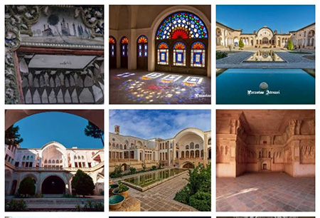 محبوب‌‌ ترین جاهای دیدنی ایران, تصاویر جاهای دیدنی ایران,خانه های تاریخی کاشان