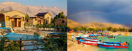 شهر عسلویه, سواحل تفریحی نخل تقی, خلیج نای‌بند