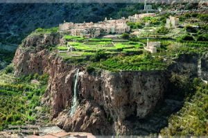 جبل اخضر,جبل اخضر در عمان, جبل اخضر در عمان