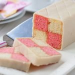 تاریخچه کیک باتنبرگ, طرز تهیه کیک باتنبرگ شطرنجی, طرز تهیه کیک باتنبرگ انگلیسی