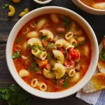 سوپ ماکارونی,آش ماکارونی,طرز تهیه سوپ ماکارونی