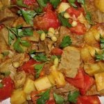 طرز پخت قورمه جگر,پخت انواع غذا با جگر
