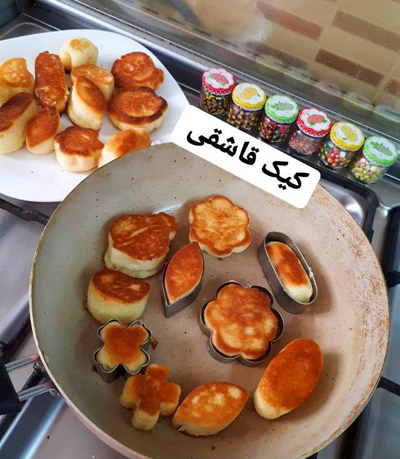 پخت کیک قاشقی, نحوه پخت کیک قاشقی