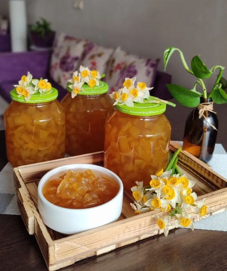 روش درست کردن مربا بالنگ, طرز تهیه مربای بالنگ با آهک, طرز تهیه مربا بالنگ بدون آهک