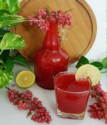  شربت زرشک طب سنتی, طرز تهیه شربت با زرشک خشک, طرز تهیه شربت زرشک