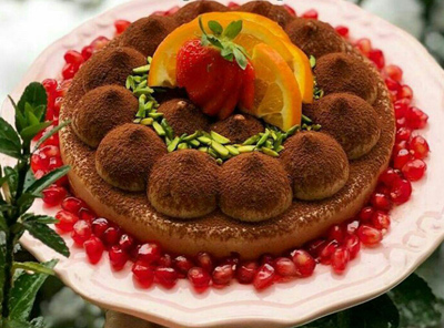 طرز تهیه موس بیسکوییت و کارامل,درست کردن موس بیسکوییت و کارامل