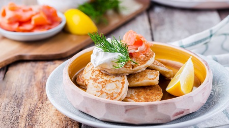 طرز تهیه بلینی,پنکیک روسی,بلینی