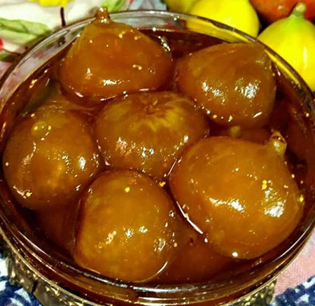 نحوه درست کردن مربای انجیر,طرز تهیه ی مربای انجیر
