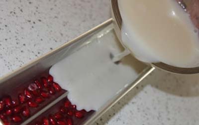 آموزش تصویری دسر یاقوتی , طرز تهیه دسر یاقوتی