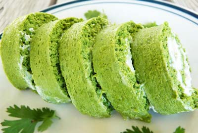 طرز تهیه رولت کوکو سبزی , نحوه پخت رولت کوکو سبزی