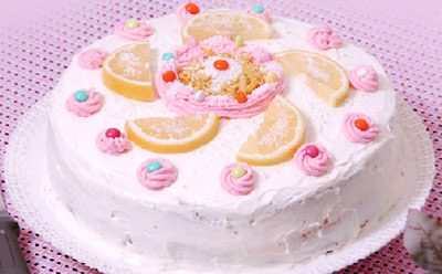 طرز تهیه کیک لیمو و نارگیل , پخت کیک لیمو