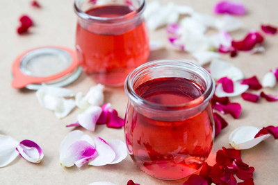 شربت گل سرخ,طرز تهیه شربت گل محمدی خشک شده