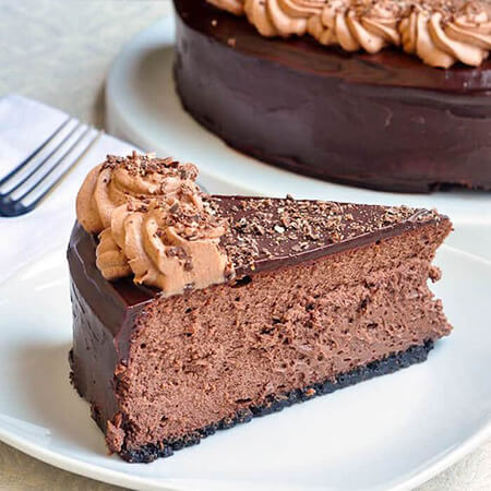 چیز کیک شکلاتی,چیز کیک یخچالی شکلاتی