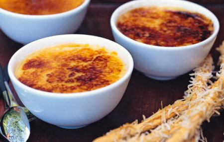 درست کردن دسرهای گرم،كرم بروله طرز تهیه كرم بروله,طرز تهیه انواع دسر