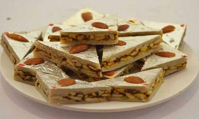 آموزش شیرینی عید,درست کردن دسر بادام و پسته