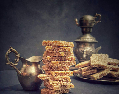 درست کردن کنجد عسلی,نحوه درست کردن کنجد عسلی