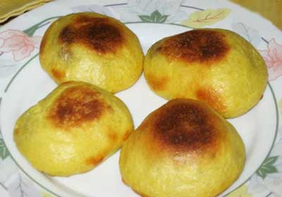 نان با پنیر و گردو