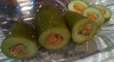 خیار ترشی شکم پر,طرز تهیه خیار ترشی شکم پر