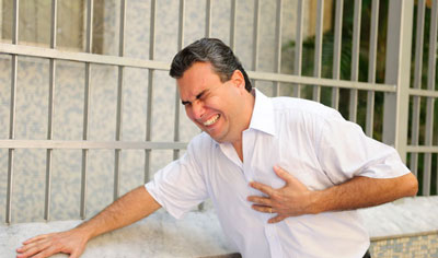 علل درد قفسه سینه, بیماری‌های قلبی