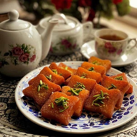 شیرینی فوری با نان تست طرز تهیه شیرینی تابه ای بدون فر, طرز تهیه شیرینی خانگی ساده, شیرینی یک دقیقه ای