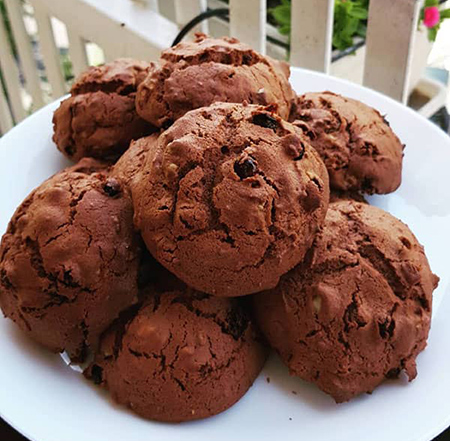 طرز تهیه کوکی کره ای,کوکی ساده,شیرینی کوکی