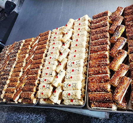 طرز تهیه شیرینی لوتکا کره ای رسپی شیرینی لوتکا, تاریخچه شیرینی لوتکا, عکس شیرینی لوتکا