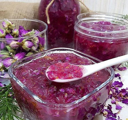 مربای گل محمدی,طرز تهیه مربای گل محمدی