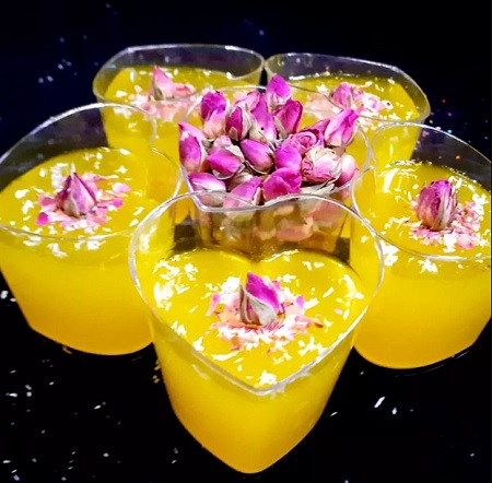 نحوه تهیه نشا , طرز تهیه نشا ,نشا دسر بوشهری