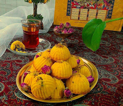 طرز پخت شیرینی عسلی مغزدار, نحوه درست کردن شیرینی عسلی مغزدار