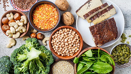 رژیم های گیاهخواری, بهترین منابع پروتئین گیاهی, منابع پروتئین گیاهی برای بدنسازی