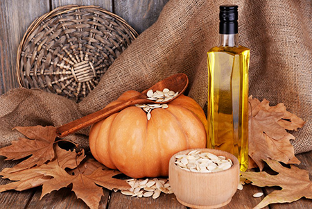 خواص تخم کدو, فواید درمانی روغن کدو, عوارض روغن دانه کدو تنبل
