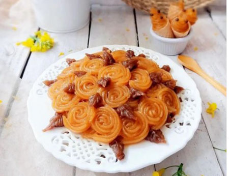 رقایب حلوا, حلوای تخم گشنیز, طرز حلوای تخم گشنیز