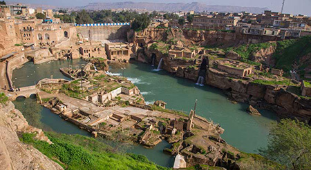 مکان های تفریحی سازه های آبی شوشتر سفر به سازه های آبی شوشتر, تصاویر سازه های آبی شوشتر, معرفی سازه های آبی شوشتر