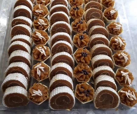 طرز تهیه ترک حلوا با شیره انگور, ترک حلوا, طرز تهیه ترک حلوا