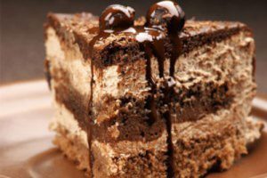 کیک شکلاتی رژیمی,کیک گردو و خرما