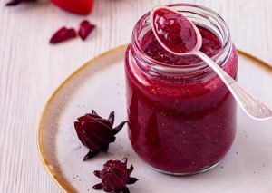 مربای چای ترش خشک شده, رسپی مربای چای ترش, طعم مربای چای ترش