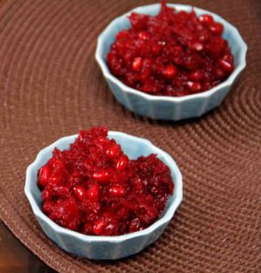 ترشی انار و لبو طرز تهیه,طرز تهیه ترشی لبو با انار