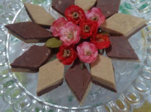 پخت حلوای دورنگ, درست کردن حلوای دورنگ