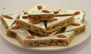 آموزش شیرینی عید,درست کردن دسر بادام و پسته