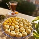 شیرینی برنجی عید,دستور شیرینی برنجی