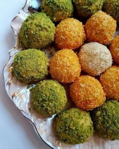 درست کردن شیرینی قیطونی,طرز پخت شیرینی قیطونی