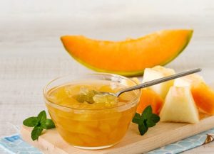 مربا خربزه بدون آهک , مربای خربزه مشهدی , مربای خربزه زرد