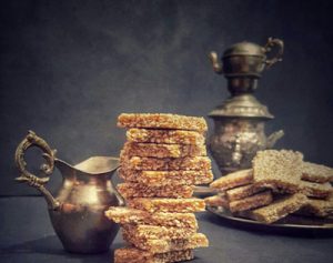 درست کردن کنجد عسلی,نحوه درست کردن کنجد عسلی