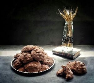 مواد لازم برای کوکی گردویی,پخت کوکی گردویی