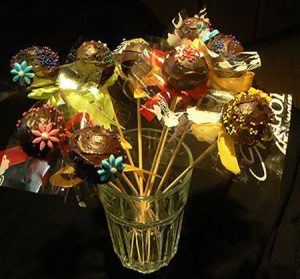 کیک چوبی شکلاتی,کیک چوبی شکلاتی برای نوروز